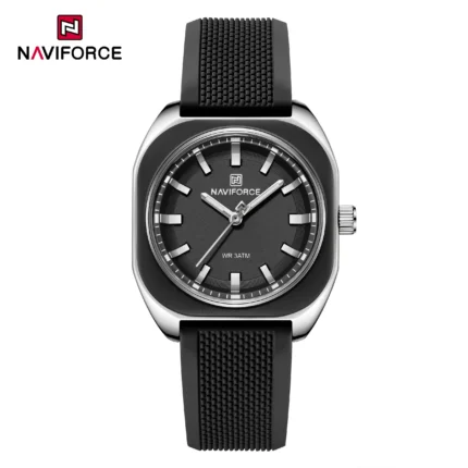 Naviforce 5061 For Women – Silver Black