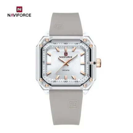 Naviforce 7106 For Women – White Gray