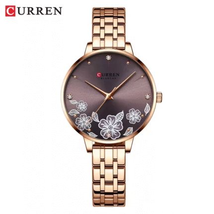 Curren 9068 CH For Women – Rose Coffee
