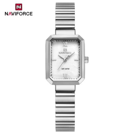 Naviforce 5050 – Silver White For Women