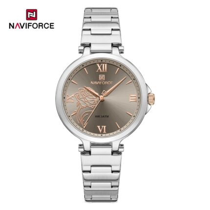 Naviforce 5060 For Women – Silver Gray