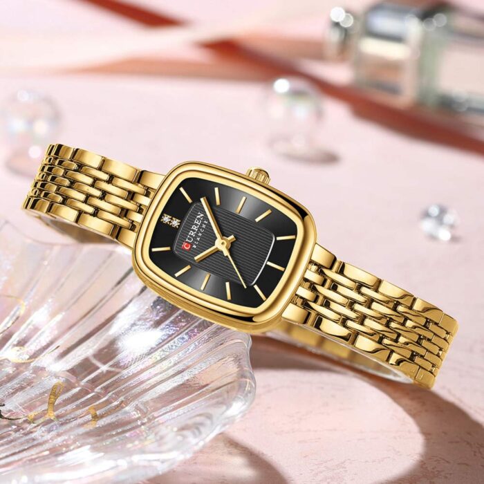 Curren 9093 For Women - Gold Black