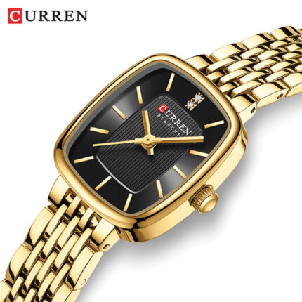 Curren 9093 For Women - Gold Black
