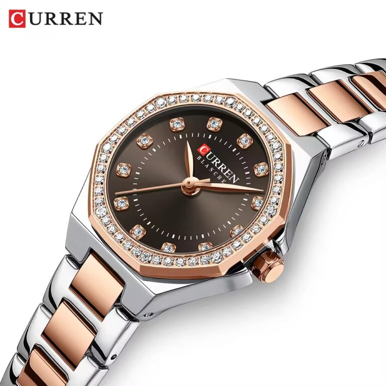 Curren 9100 CH For Women - Silver Rose Gold – view 2