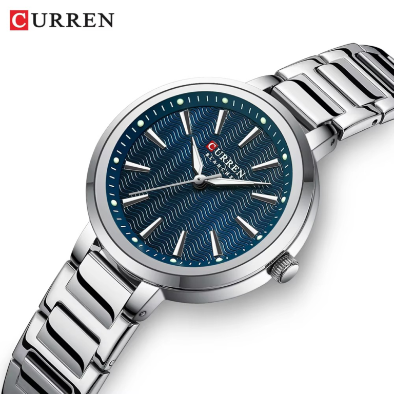 Curren 9109 For Women – Silver Blue – view 2