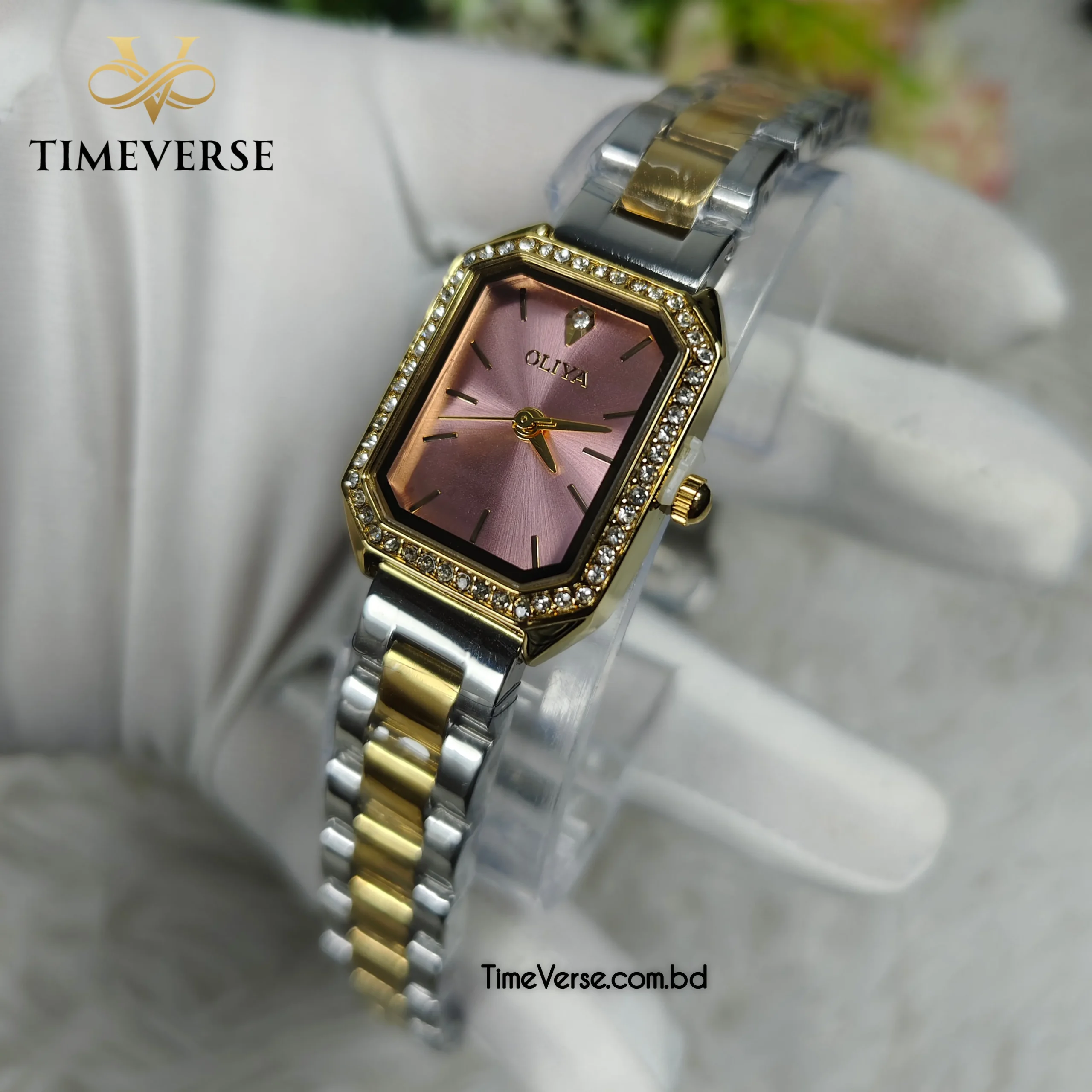 1765365306135_1759314103570_inshot.webp Oliya 6810 Ladies Watch – Silver Gold Pink - Image 1