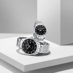 Naviforce 9228 Couple - Silver Black