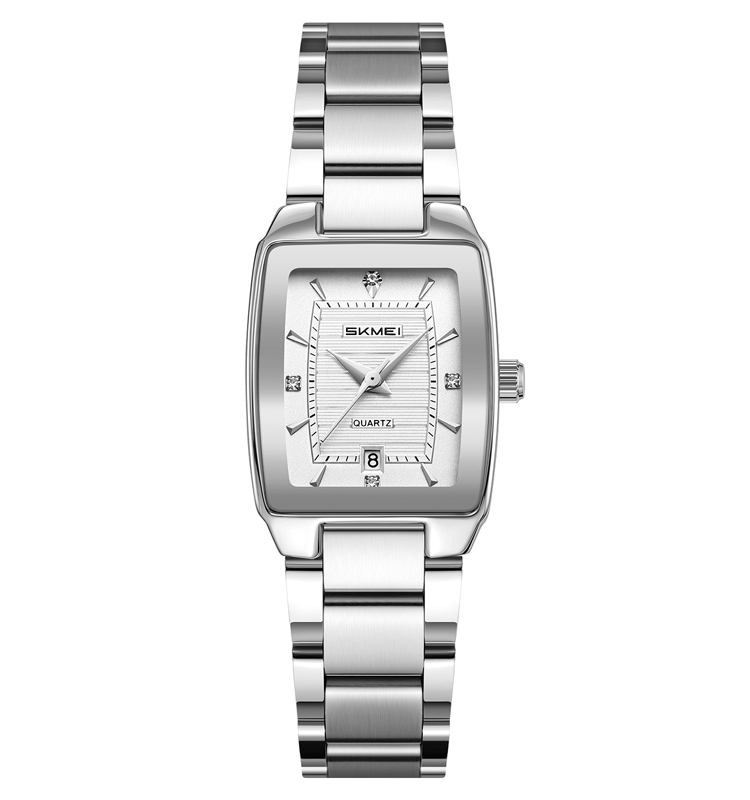 1784557604572_hf4b3f73ccddc43959a9ac9ea3031279dy.jpg Skmei 2578 CH For Women – Silver - Image 1