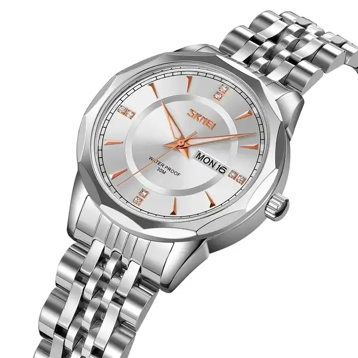 1785503965031_he1e349909c504c949f2831fec688d43ct.jpg_150x150.webp Skmei 9264 For Women – Silver - Image 1