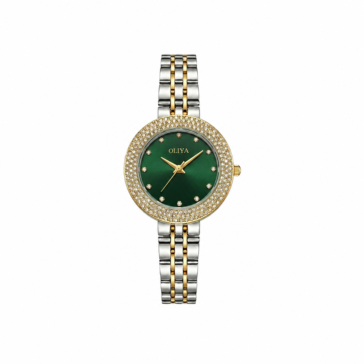 1786967685715_chatgpt_image_aug_17_2026_05_25_05_pm.png Oliya 6802 Ladies Watch – Silver Gold Green - Image 1