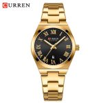 Curren 9095 CH For Women – Gold Black