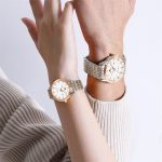 NAVIFORCE 9228 Couple Classic Watch - Sliver, Rose Gold & White - Image 3