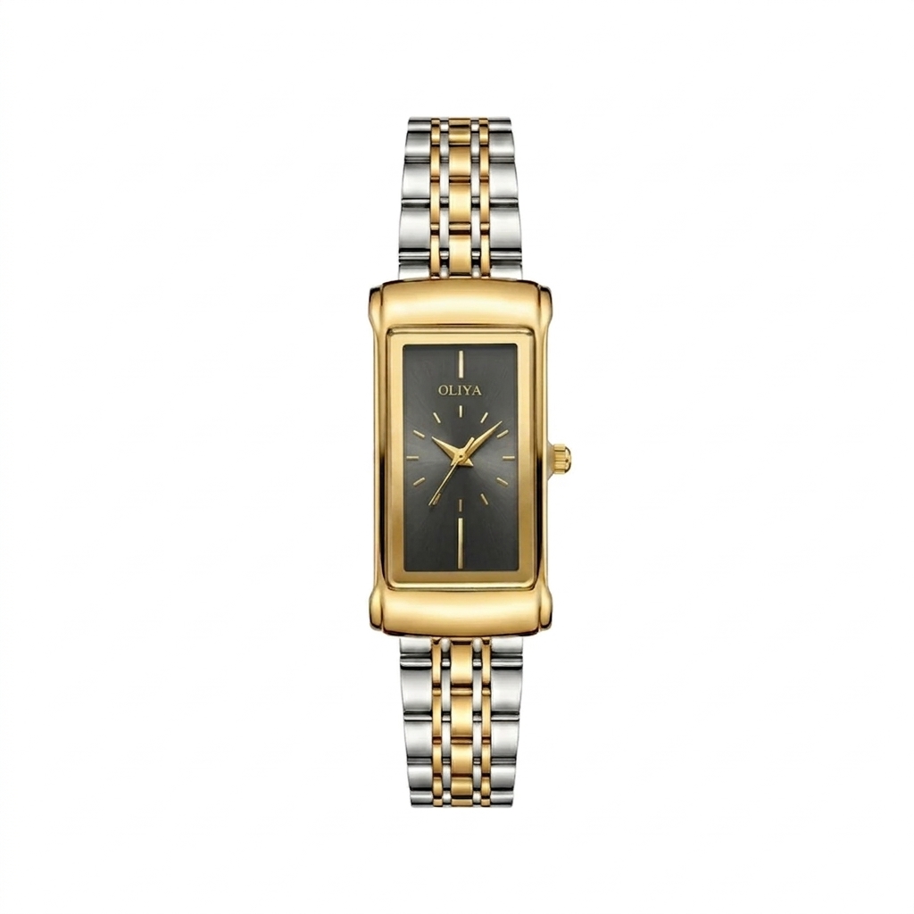 oliya-182-ladies-watch-silver-gold-black-1 Oliya 182 Ladies Watch – Silver Gold Black - Image 1