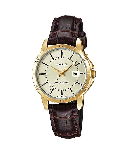 1791902913121-casio-ltp-v004gl-9a-1.webp Casio LTP-V004GL-9A Ladies Watch - Image 1